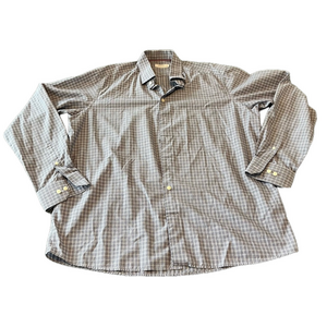 ETON Men's Blue Long Sleeve Button Up Size XXL